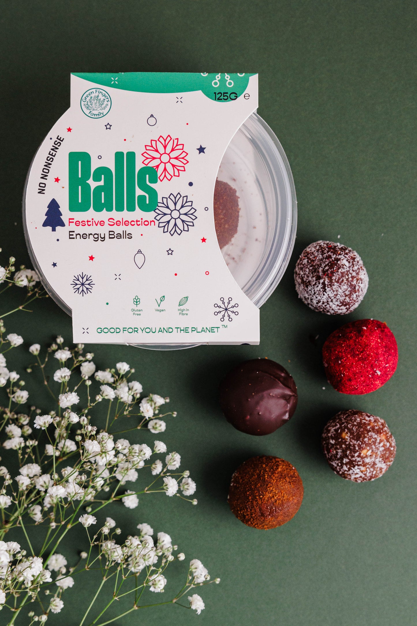 Festive Energy Balls Bundle (3 x tubs)