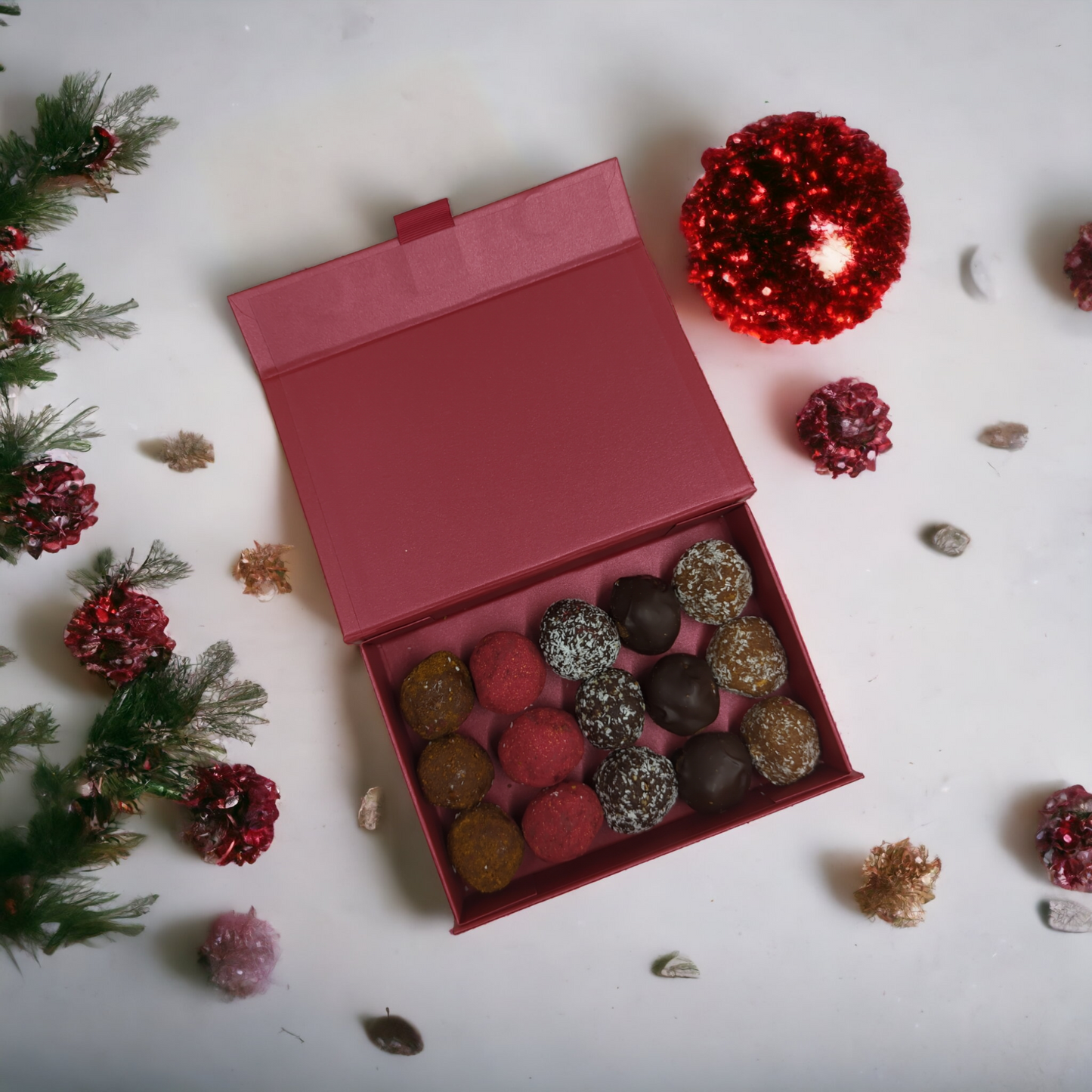 Energy Balls Christmas Gift Box